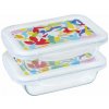 Pyrex 913S677/7643 Sada dóz 0,8 l 2 ks obdelník