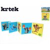 Knižka Krtko 12x12cm rozkladacia mäkká 0m+ v sáčku