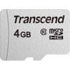 Karta TRANSCEND MicroSDHC 4GB 300S, trieda 10, bez adaptéra TS4GUSD300S