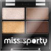 Miss Sporty Studio Colour Quattro Eye Shadow očné tiene 413 100% Golden 3,2 g