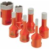 Súprava 7ks vykružovacích diamantových koruniek EXTOL PREMIUM, O 6-8-10-12-14-20-35mm, závit M14 8802991
