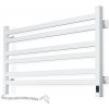 Navin Kúpeľňový rebríkový radiátor s termostatom AVANGARD 316W/230V 50,6 cm IP44 biely ľavý NV0023 + záruka 3 roky zadarmo + záruka 3 roky zadarmo