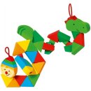 Goki Puzzle skladačka krokodíl a klaun
