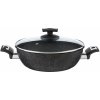 Panvica Kolimax Panvica BLACK GRANITEC s úchytmi a sklenenou pokrievkou 26 cm (150042)