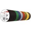 Izolačná páska PVC 19mm / 20m farebný mix