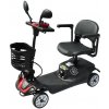 RACCEWAY Elektrický čtyřkolový vozík Solid vínový - 350