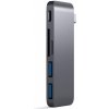 Satechi USB-C Hub - Space Gray Aluminium ST-TCUPM