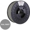 C-TECH Tisková struna (filament) PREMIUM LINE, PETG, šedý hliník, RAL9007, 1,75mm, 1kg