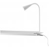 Livarno home Upínacia LED lampa (svietidlo s klipom, biela) (100383172)