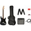 Fender Squier Affinity Series Stratocaster HSS Pack LRL Charcoal Frost Metallic Elektrická gitara