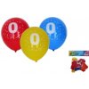 Wiky Balónik nafukovací 30cm - sada 5ks, s číslom 0 WKW009912