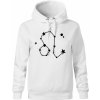 Súhvezdie - Leo - Lev - Oversized mikina dámská Moon - kratšia + širšia - 2XL ( Biela )