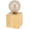 Eglo Eglo 43733 - Stolná lampa PRESTWICK 1xE27/40W/230V béžová EG43733 + záruka 3 roky zadarmo