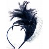 Fascinátor - tmavomodrý