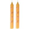 Det Gamle Apotek Vysoká svíčka Easter Blossom Honey 17,5 cm – set 2 ks