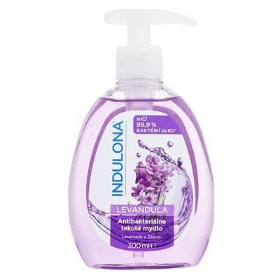 INDULONA Lavender Antibacterial 300 ml antibakteriální tekuté mýdlo unisex