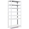 Policový regál Trestles RH 2200x1000x600, nosnosť 1750 kg, 7 políc Farba: biela