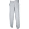 Fruit of the Loom Tepláky Classic Elasticated Jog Pants COT-16402661001 S Melír šedá