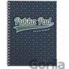 Pukka Pad Špirálový blok Glee Jotta A4+ papier tmavomodrý 80 g 100 listov