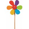 GOKI Drevený veterník Kvetina