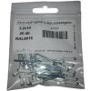 EcoPop otvorený nit D-head pop 3,2x10 RAL9016 (20 ks)