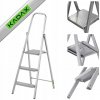 KADAX OCEĽOVÝ REBRÍK 3-STUPŇOVÝ, MULTIFUNKČNÝ, JEDNOSTRANNÝ, SKLADACÍ