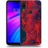 Picasee silikónový čierny obal pre Xiaomi Redmi 7 - Organic red
