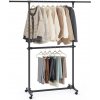 SongmicsHome JASON 101-165x49x113-180 cm čierna