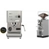 Profitec GO, brushed stainless steel + Eureka Mignon Libra, CR grey