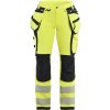 Blåkläder AB 7197 Dámské výstražné kalhoty strecové ve 4 smerech Farba: Žlutá/cerná, Veľkosť: D21
