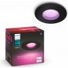 Stropné svetlo Philips Hue Xamento bodové čierna (929003526101)