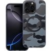 Obal FORCELL F-PROTECT Levels with Dual Layer 4D technology, Miliatry Drop Tested, MagSafe, Apple iPhone 16 Pro black camo