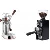La Pavoni Esperto Abile + Eureka Mignon Libra 65 All Purpose, CR black