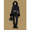 a Goldbergh Prezioso Ski Jacket Faux Border Black