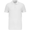 Kariban Polokošile Kariban K239, elastická, krátký rukáv, pánská COT20K23900105-white 2XL Bílá