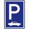 Dopravná značka – Parkovisko kolmé alebo šikmé státie