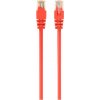 Gembird PP12-2M/R patch RJ45, cat. 5e, UTP, 2m, červený