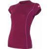 Dámske tričko kr.rukáv SENSOR MERINO ACTIVE lilla M