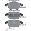 Sada brzdových platničiek kotúčovej brzdy TEXTAR 2433301