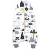Baby Nellys Spací Vak S Nohavičkami 90 cm-Plameniak Ružová