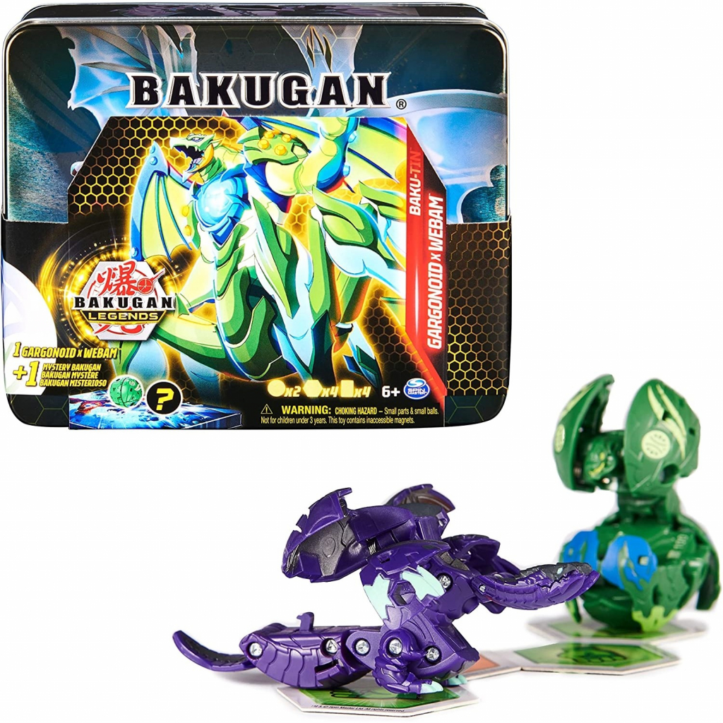 Spin Master BAKUGAN PLECHOVÝ BOX S EXKLUZIVNÍM BAKUGANEM S5