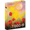 ENJOY Puzzle Vlčie maky vo svite mesiaca 1000 dielikov
