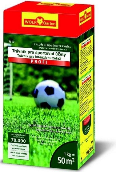 1kg Trávne osivo - WOLF SJ PROFI (50 m2)