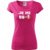 Je mi 60 pivo - Dámske tričko Pure - L ( Purpurová )
