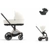 Cybex Platinum CYBEX e-Priam Travel Set + Aton B2 i-Size off white 2024 rose gold