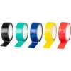 Páska Strend Pro, 19 mm, L-5 m, PVC, max. 80°C, 600V, izolačná, rôzne farby, lepiaca, bal. 5 ks