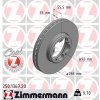 ZIMMERMANN Brzdový kotúč 250.1367.20