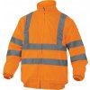 DELTA SPEED / Unisex reflexná nepremokavá parka 5v1 - fluo oranžová / nám. modrá M