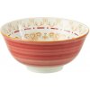J-Line by Jolipa Set 2ks farebná porcelánová miska Bowl Jam 15 x 7 cm 570 ml