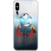 Silikonové pouzdro iSaprio - Apple iPhone X - Mimons Superman 02 (Odolný silikonový kryt, obal, pouzdro iSaprio - Apple iPhone X - Mimons Superman 02 - skvělá ochrana a pružnost, stylový UV potisk, le